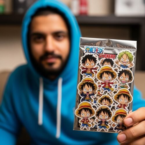 Pack Stickers One Piece – Luffy (10 stickers réalistes)