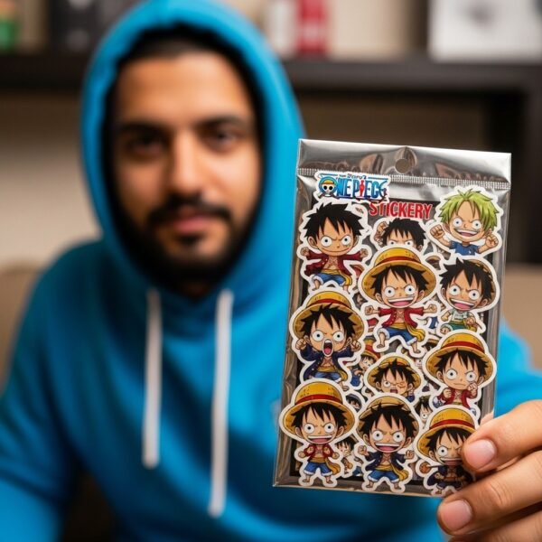 Pack Stickers One Piece – Luffy (10 stickers réalistes)